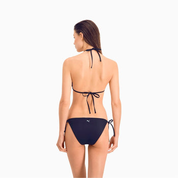 Slip bikini blu con laccetti laterali da donna PUMA Swim, Abbigliamento Sport, SKU c815500109, Immagine 0